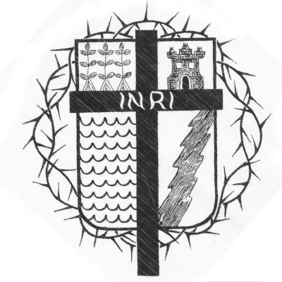 Logotipo de la Hermandad del Sant&iacute;simo Cristo del Perd&oacute;n y La Caridad, Cuevas del Almanzora (Semana Santa).